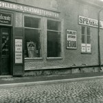 A.G. Fahlcrantz förgylleri och glasmästeri på Sturegatan 14 i Falun.